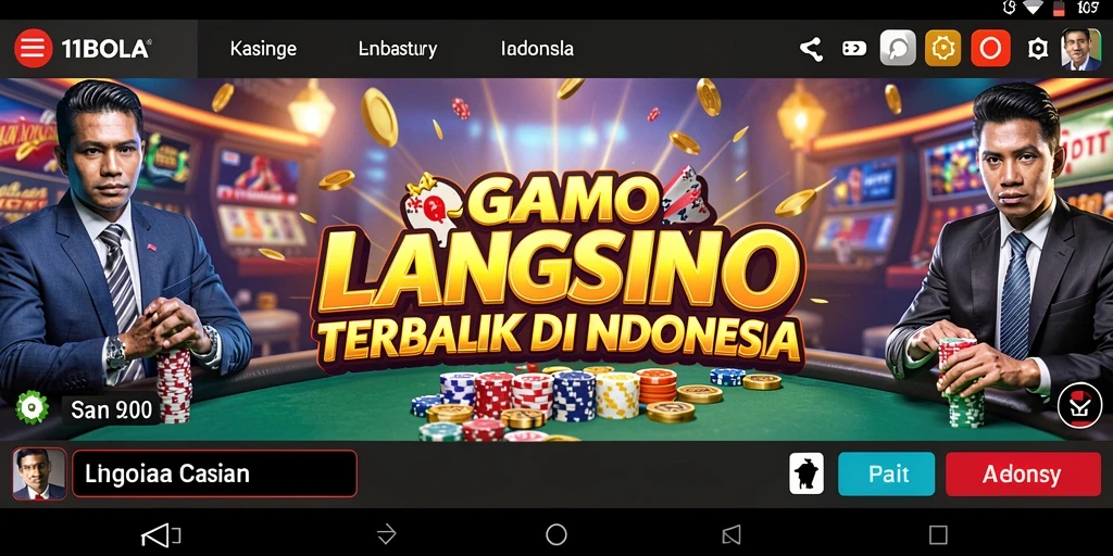 Tampilan utama gameplay Live Casino yang menarik di 11BOLA.