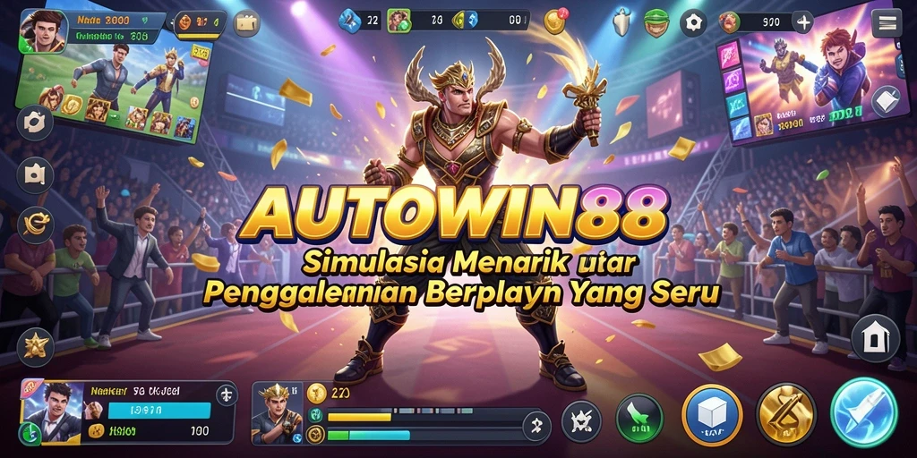 Tangkapan layar dari gameplay seru AUTOWIN88 dengan grafis menawan.