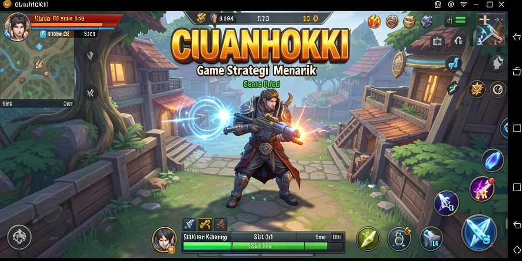 Tampilan gameplay CUANHOKI yang seru dan penuh strategi.