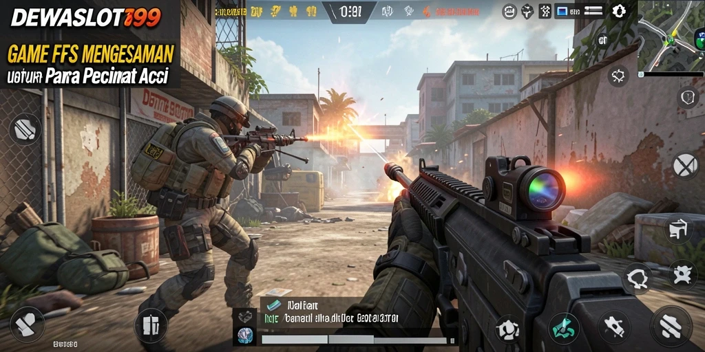Tangkapan layar DEWASLOT99 menampilkan aksi gameplay yang intens dan mendebarkan.