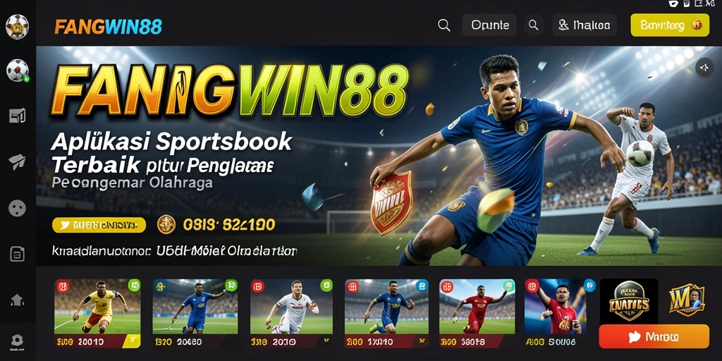 Tampilan menarik dari gameplay Sportsbook FANGWIN88 yang penuh aksi.