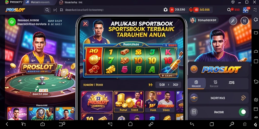 Tampilan utama PROSLOT dengan opsi taruhan yang beragam dan menarik.