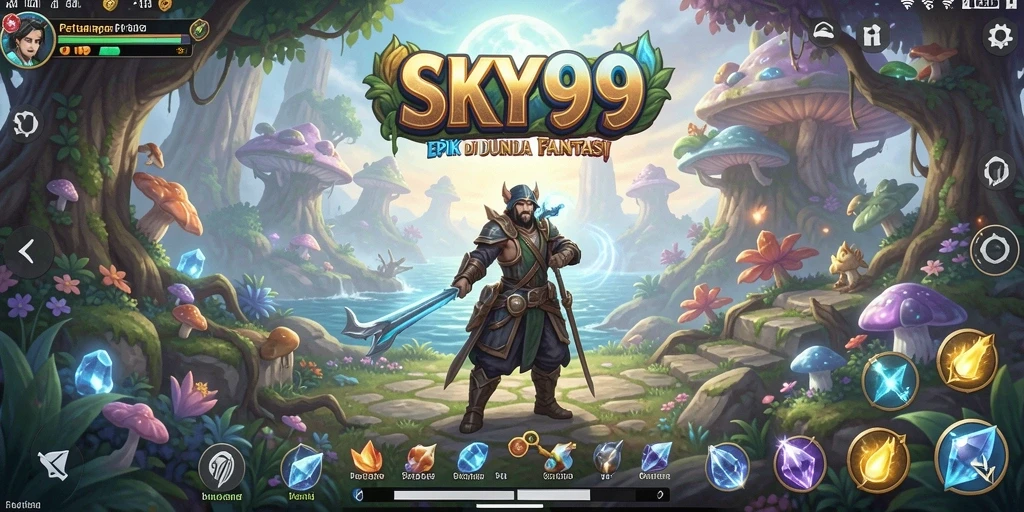 Gameplay SKY99 dengan karakter dan petualangan yang menakjubkan.