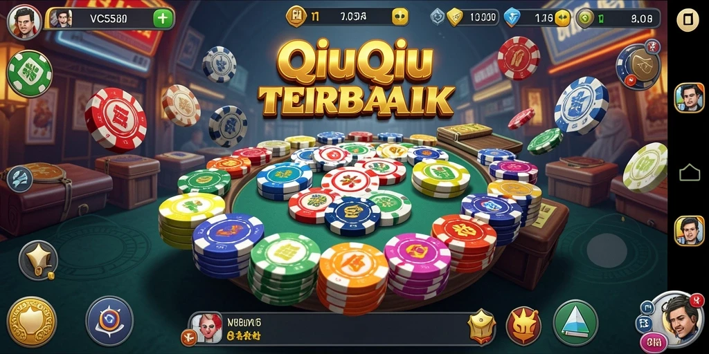 Gameplay seru QiuQiu dengan pemain dari berbagai kalangan.